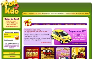 gagner de l'argent et des cadeaux